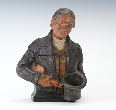 A Johann Maresch Waist-Up Figural Tobacco