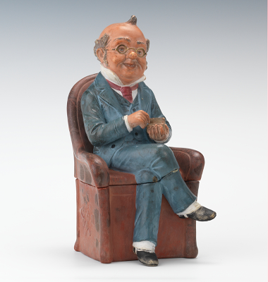 Seated Character Humidor of a Snuff 134898