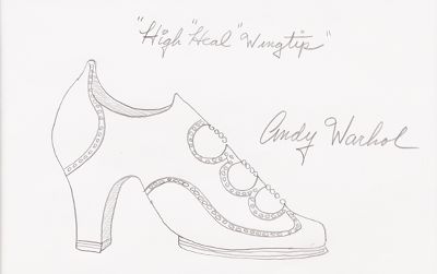 Andy Warhol (American 1928-1987) HighHealWingtip.