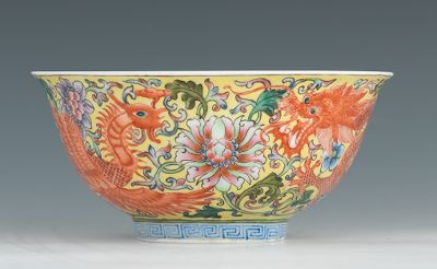 Egg Shell Porcelain Bowl with Dragon
