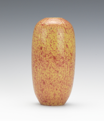 Chinese Melon Shaped Vase Unusual 134955