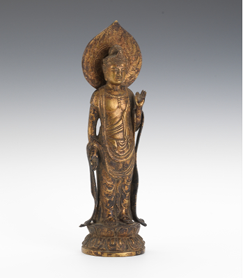 A Cast Bronze Buddha Figure Buddha 134974