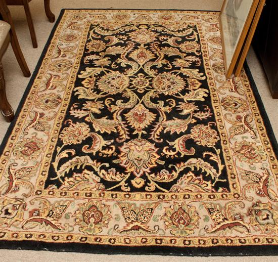 Indian Persian design tufted rug 1370c5