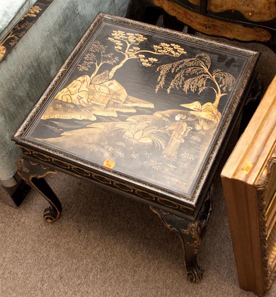 George II style japanned side table 137100