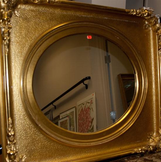 Classical style giltwood mirror