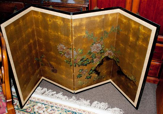 Four-panel Japanese screen Estimate