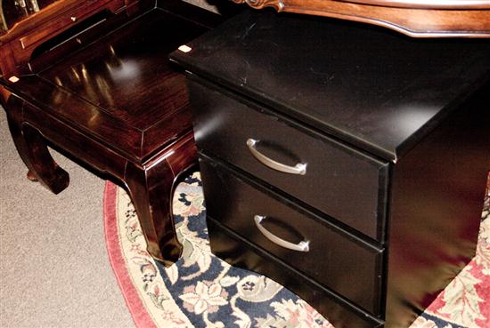 Chinese hardwood side table and 13717b