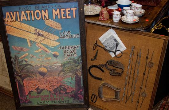 Reproduction early aviation poster