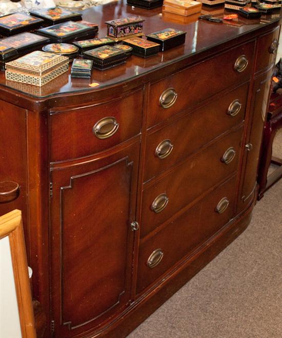 Georgian style mahogany server