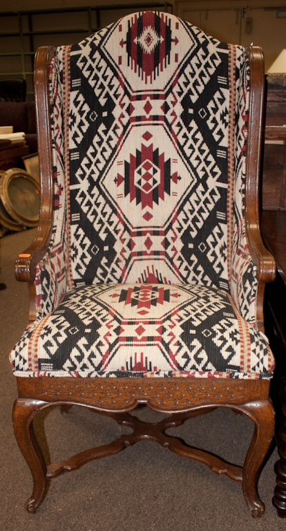 Louis XV style walnut upholstered 137260
