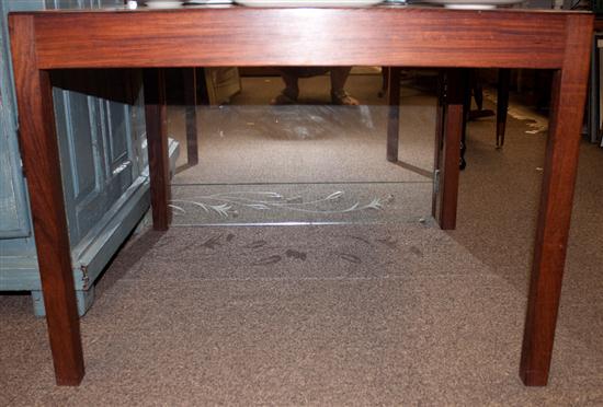 Contemporary rosewood table Estimate