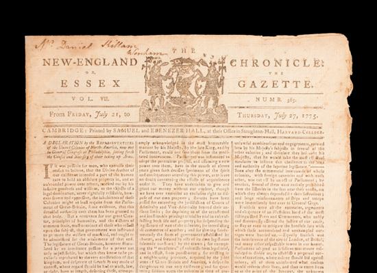  Historic Newspaper T Jefferson 13728e