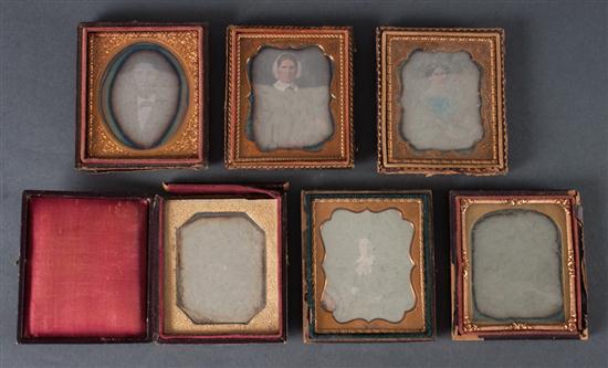 [Photography] Six daguerreotype portraits