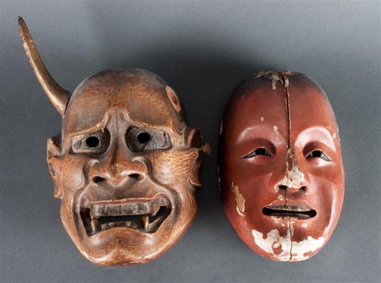 Two Japanese carved and painted 137310