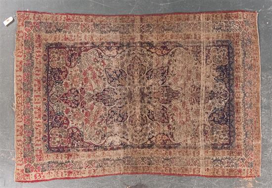 Antique Lavar Kerman rug Persia 13732a