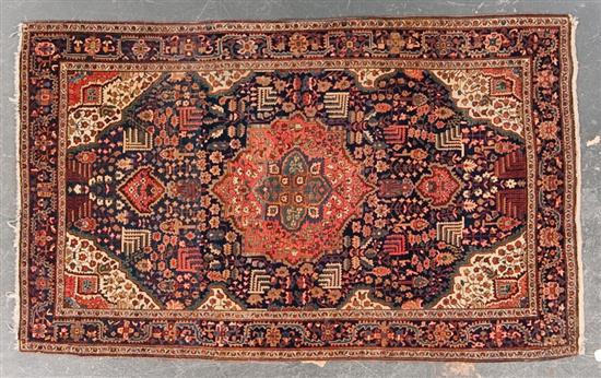 Antique Josan Sarouk rug Persia 13732b