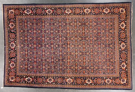 Semi antique Tabriz carpet Iran 13732c