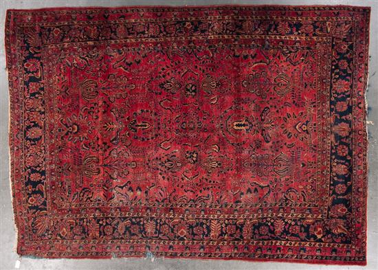 Antique Sarouk carpet Persia circa 13732d