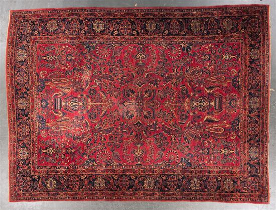 Antique Sarouk carpet Persia circa 13732e