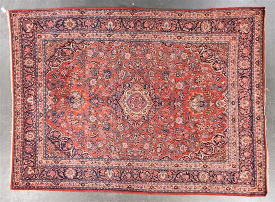 Semi-antique Kazvin rug Persia