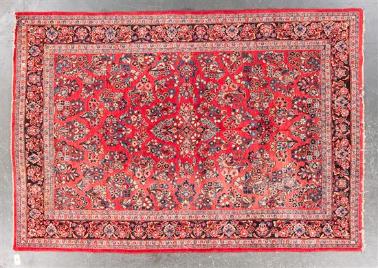 Sarouk rug Iran circa 1960 6 4 13733c