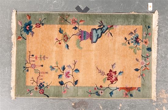 Semi antique Nichols art deco rug 137341