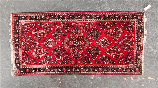 Sarouk rug Iran circa 1960 2 5 13733b