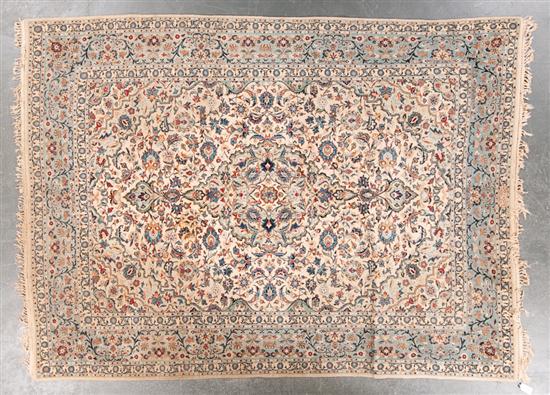 Keshan rug Iran circa 1950 7 9 137349