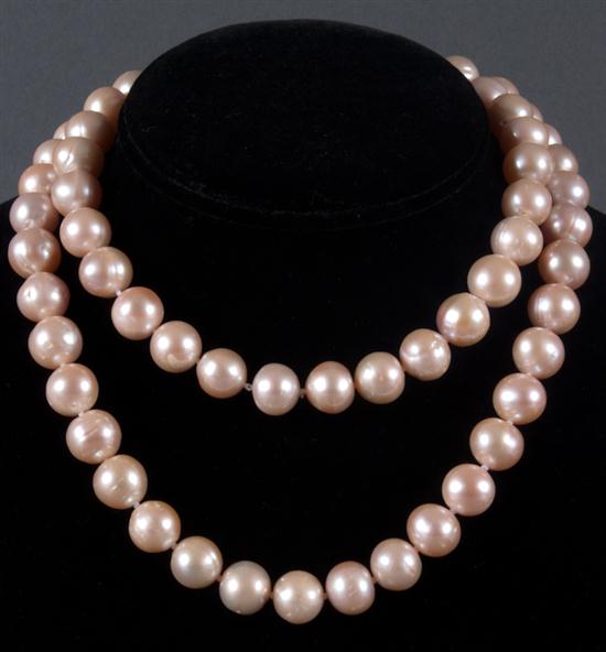 Cultured baroque pearl necklace 13739c