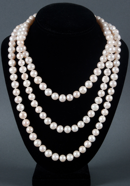 Cultured baroque pearl necklace 13739d