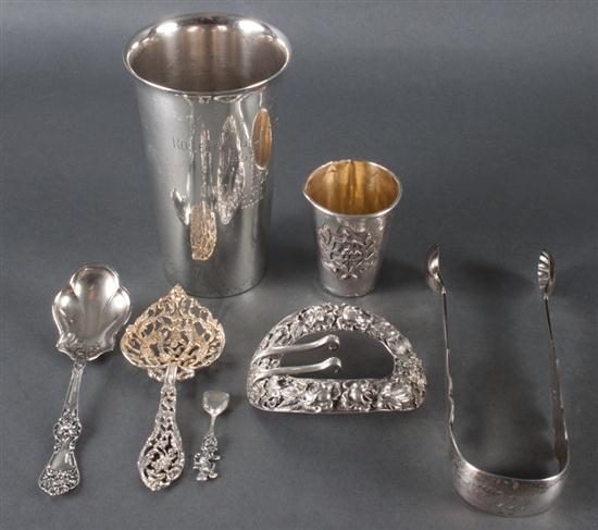 Assorted sterling silver articles