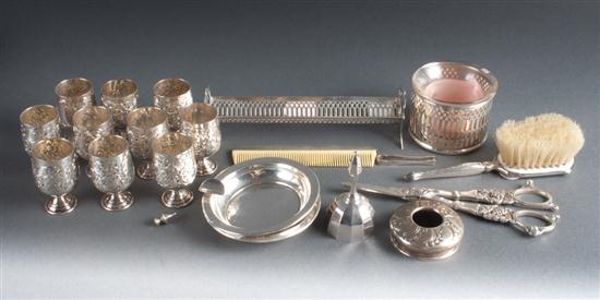 Assorted sterling silver table 13743a