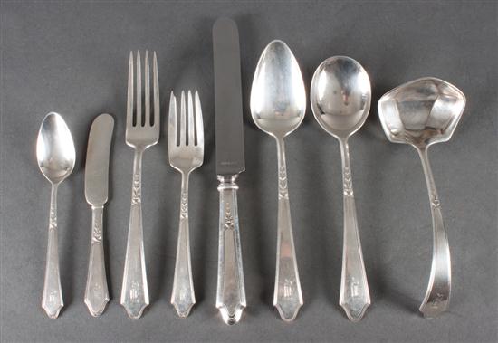 American sterling silver 92-piece