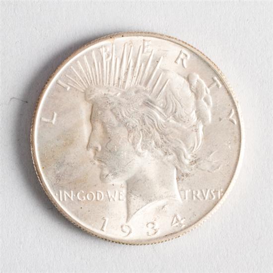 United States Peace silver dollar 137473