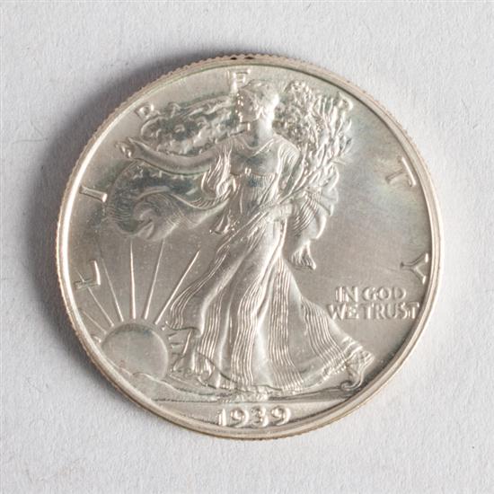 United States Walking Liberty silver