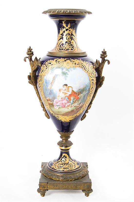 Sevres ormolu mounted porcelain 13759e