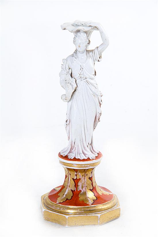 English porcelain Classical figure