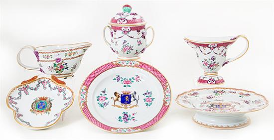 Samson porcelain dishes and serving