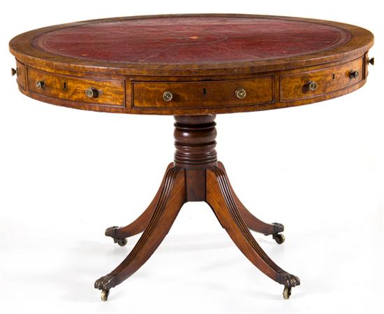 Regency mahogany rent table early 1375b4
