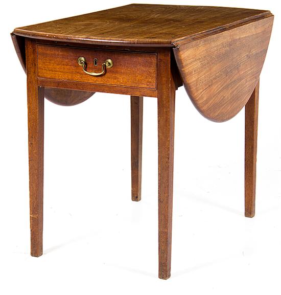 George III mahogany Pembroke table 1375b5