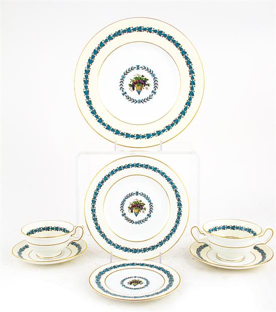 Wedgwood Appledore pattern partial 1375e5