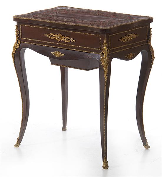 Louis XV style bronze-mounted boulle