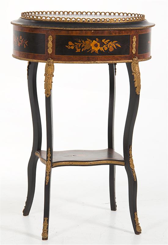 Louis XV style marquetry inlaid 137646