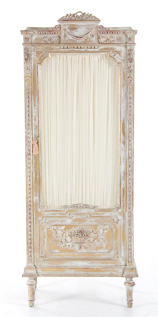 Louis XV style painted giltwood 13765a