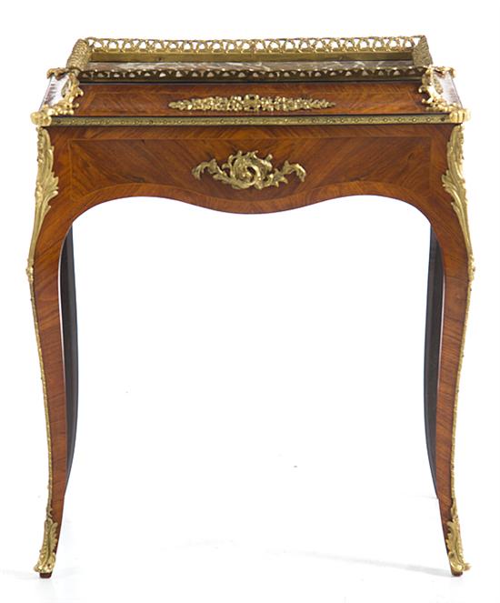 Louis XV style bronze mounted kingwood 13765b