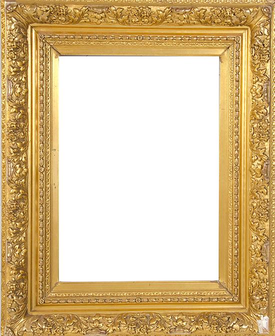 French carved giltwood frame 19th 137669