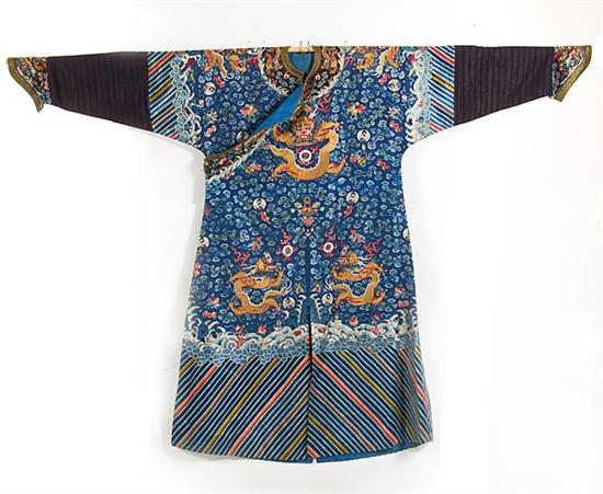 Chinese silk brocade informal robe 13769d