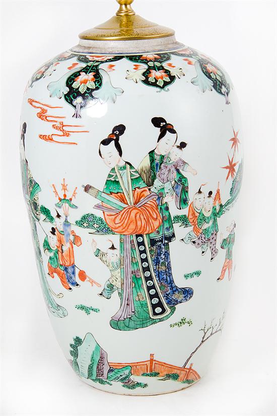 Chinese Export famille verte porcelain 137696