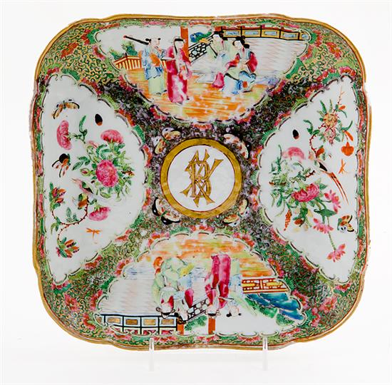 Chinese Export famille rose dish 1376a4