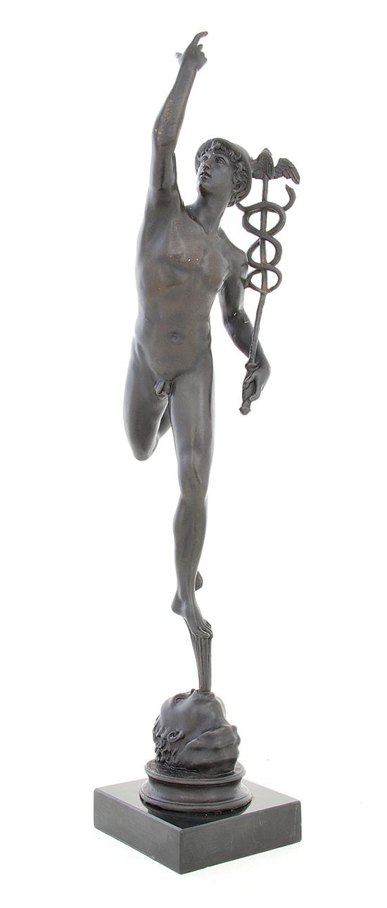 Bronze sculpture of Mercury after 1376c1